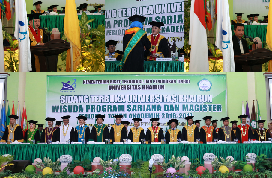 [:id]WISUDA SARJANA DAN MAGISTER UNKHAIR Periode I TA 2016/2017[:]