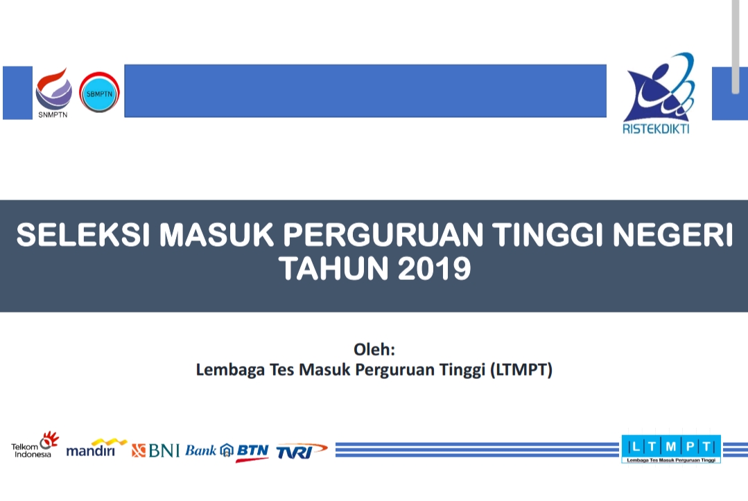 Tahun 2019 Terjadi Perubahan Sistem Penerimaan Mahasiswa Baru