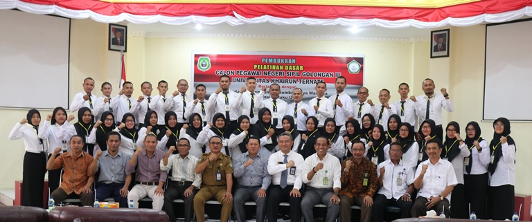 Delapan Puluh CPNS Unkhair Ikut Latihan Dasar 2019