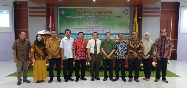 Tingkatkan Kompetensi Dosen, Unkhair Gelar Pelatihan PEKERTI-AA