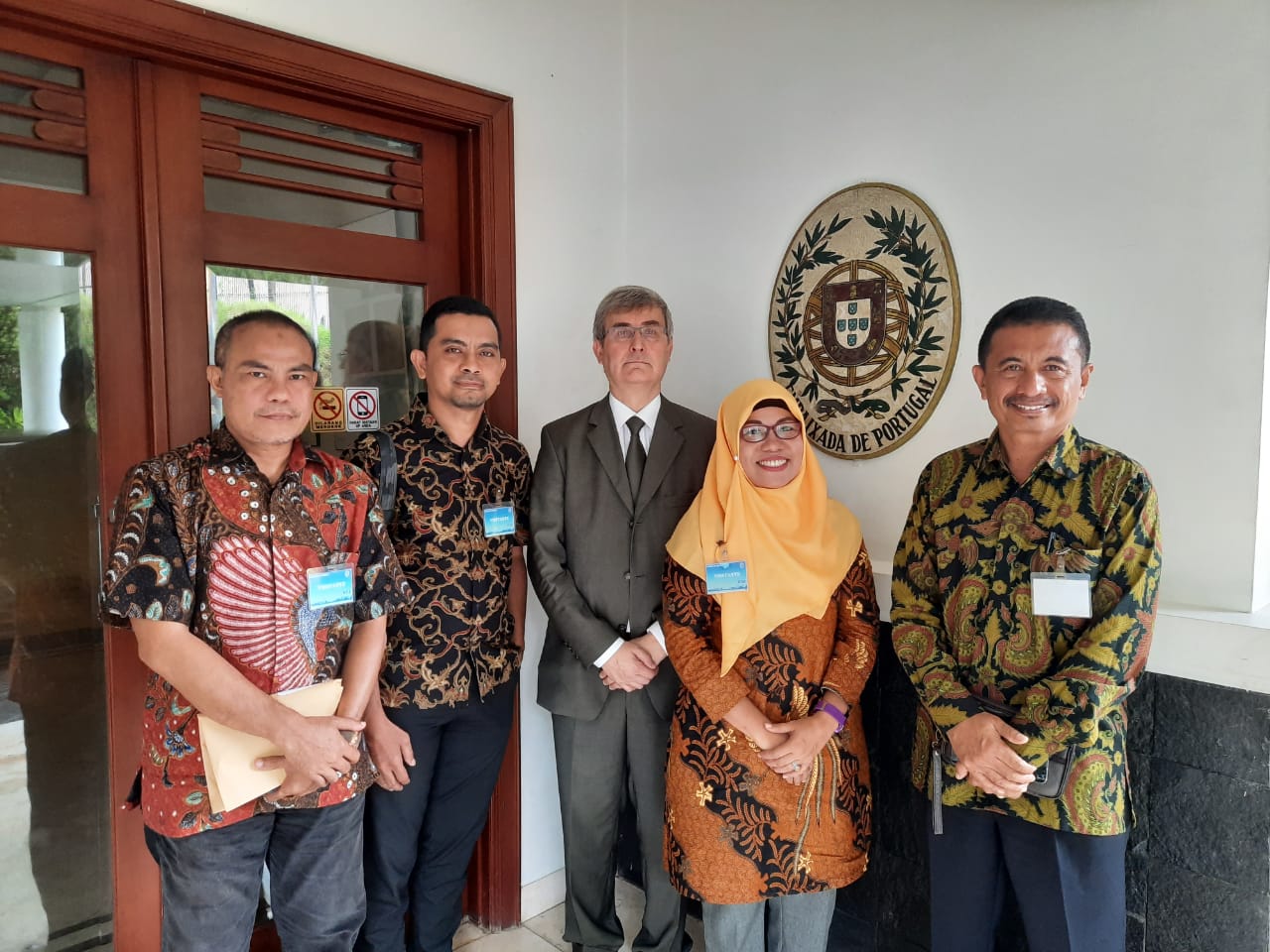 Unkhair dan Dubes Portugal bahas Publikasi Buku dan Konferensi Internasional 2020