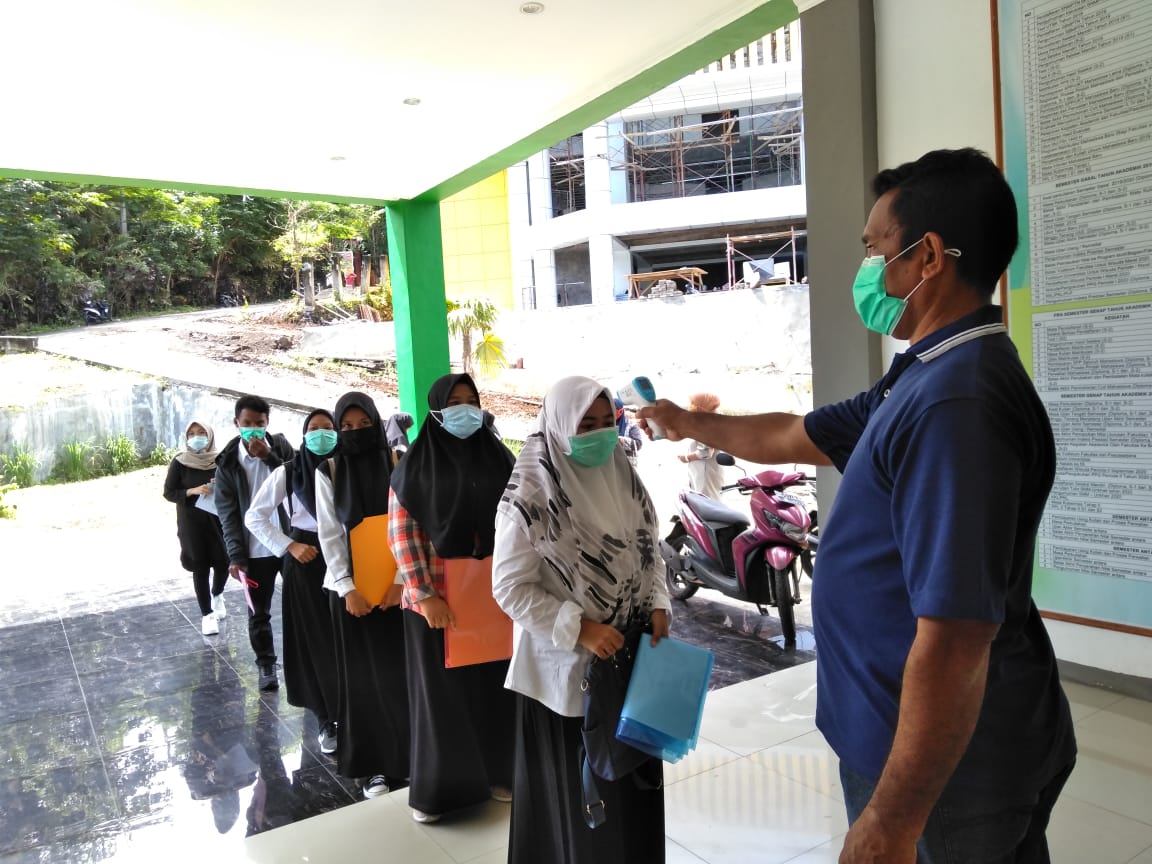 Kota Ternate Tercatat Peserta UTBK 2020 Terbanyak Di Unkhair