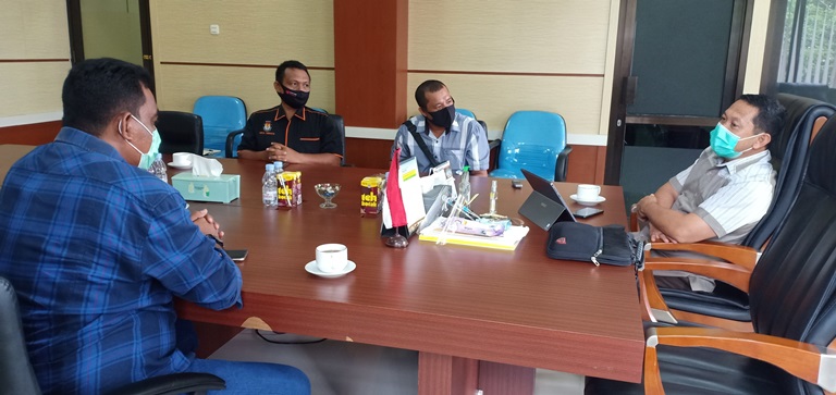 Rektor Terima Kunjungan Komisioner KPU Kota Ternate