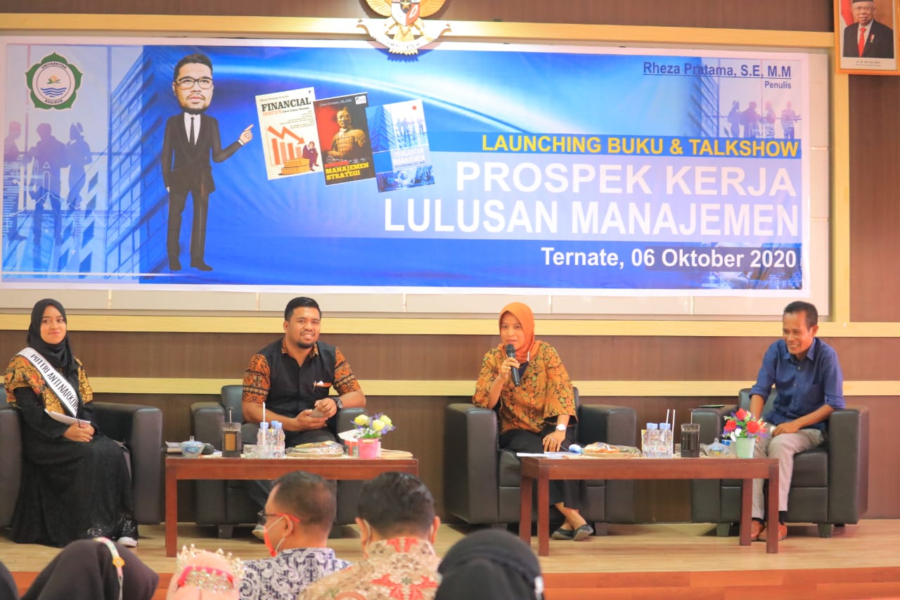 Dosen Unkhair, Rheza Pratama Luncurkan Buku Ke Tiga
