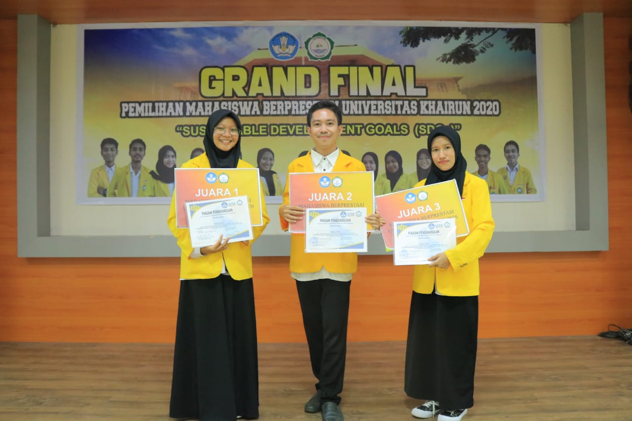 Unkhair Gelar Pemilihan Mahasiswa Berprestasi Tahun 2020