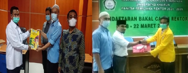 Dua Wakil Rektor Ikut Pilrek Unkhair 2021