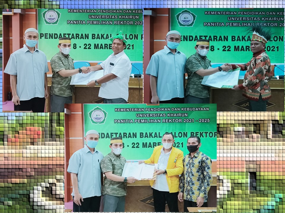 Sembilan Orang Dosen Telah Mendaftar Sebagai Bakal Calon Rektor Unkhair