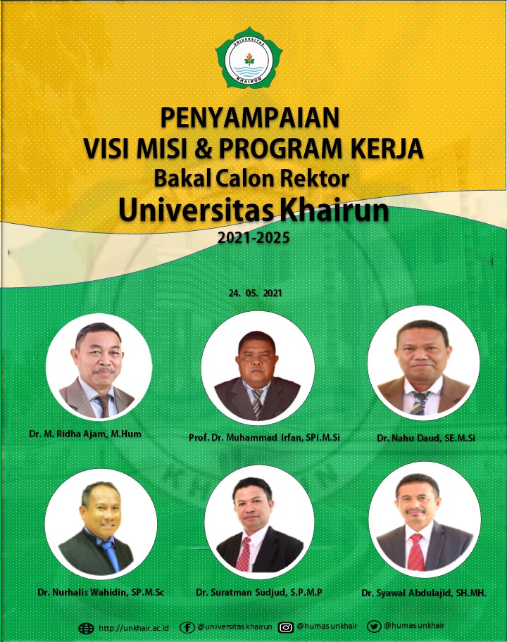 Enam Bakal Calon Rektor Sampaikan Visi,Misi dan Program Kerja