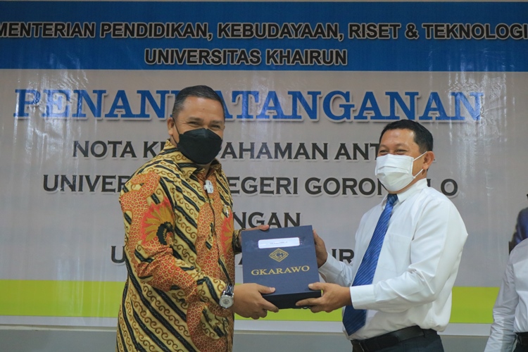 Rektor UNG Undang Rektor Unkhair Untuk Hadir Dalam Regional Meeting Teluk Tomini