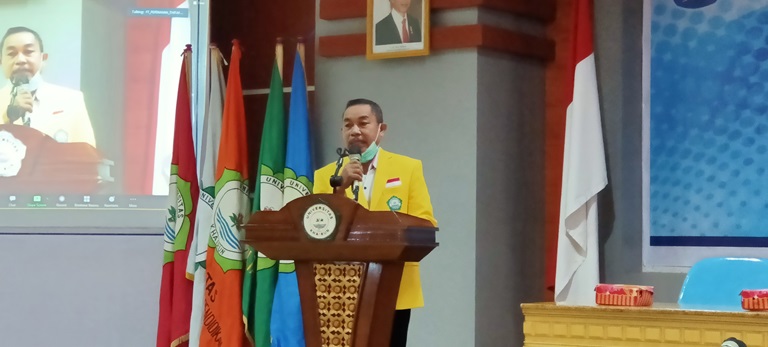 Pengenalan Kehidupan Kampus Resmi Dibuka Oleh Rektor Unkhair Dr.M.Ridha Ajam.M.Hum