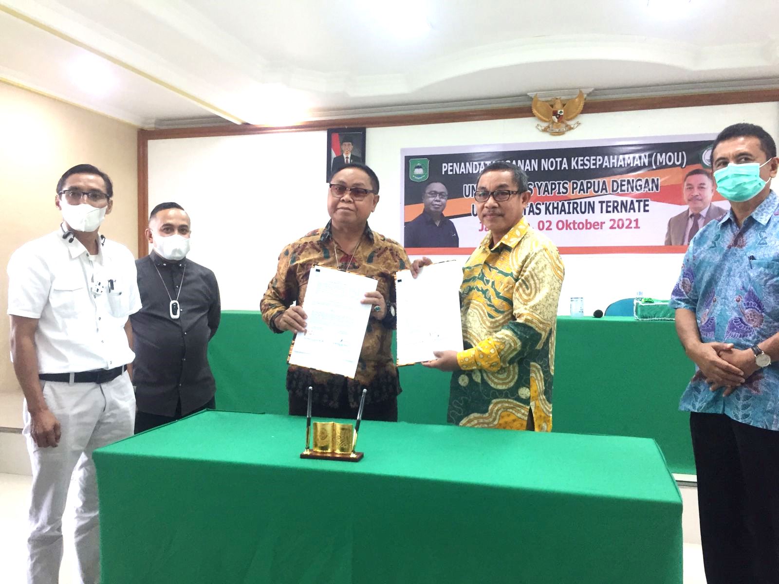 Unkhair dan Uniyap Jalin Kerjasama
