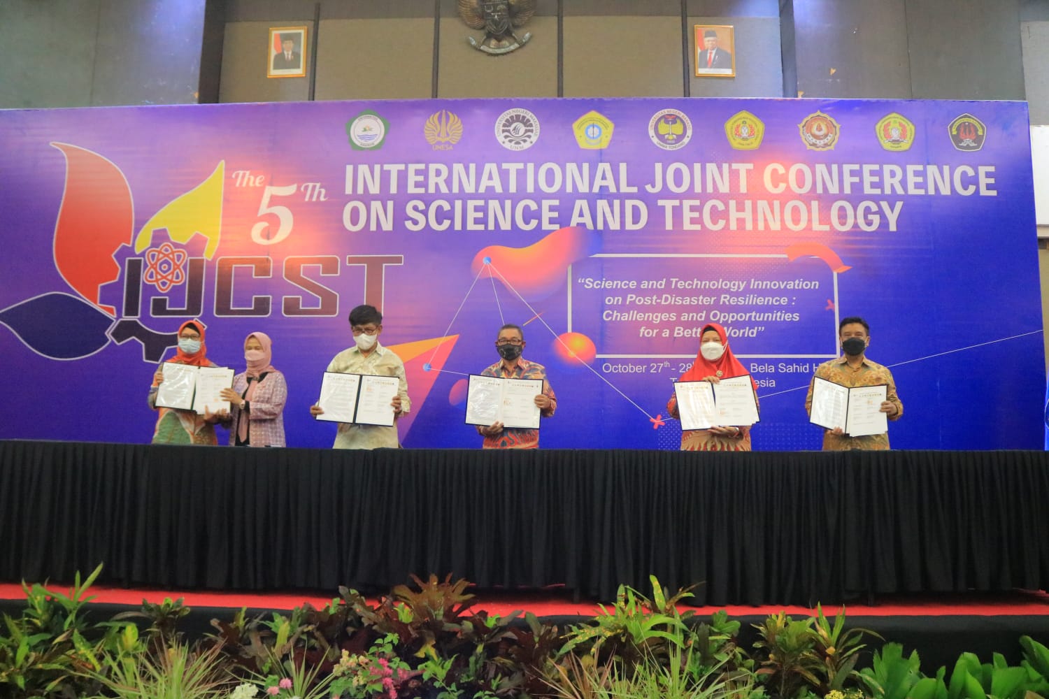 Unkhair Gelar International Join Conference on Science and Technology 2021