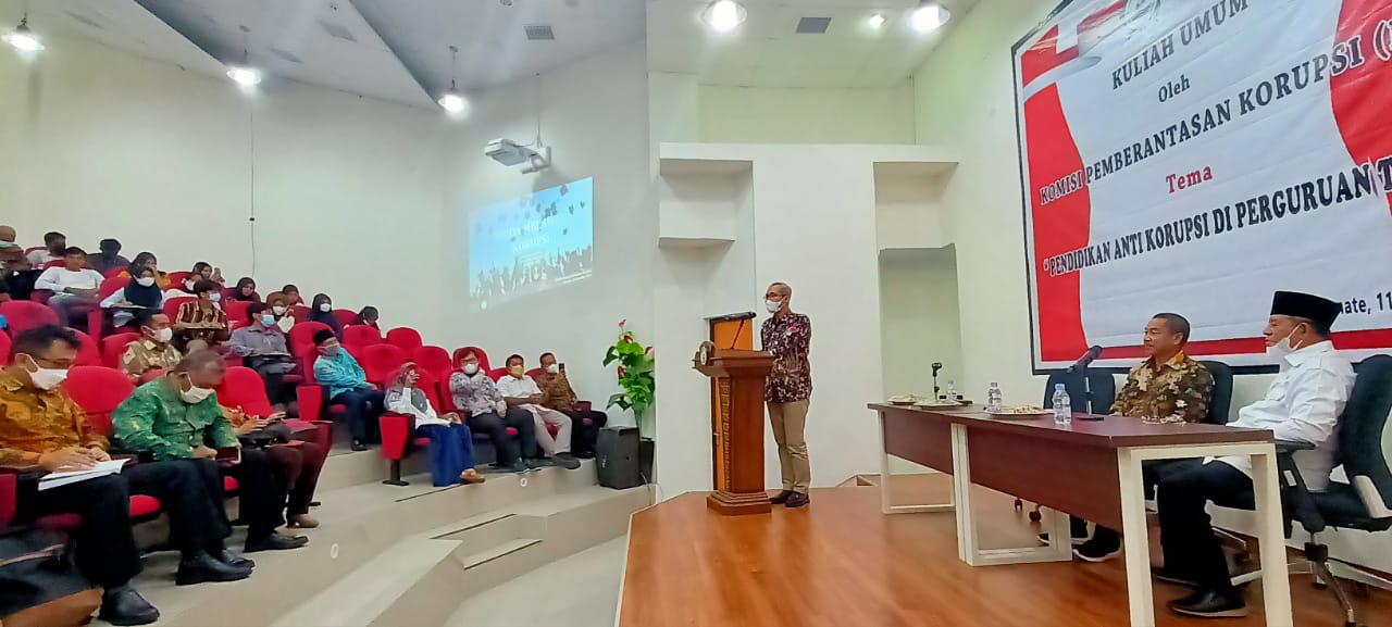 Wakil Ketua KPK, Alexander Marwata Beri Kuliah Umum di Unkhair