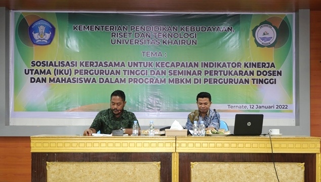 Unkhair Gelar Sosialisasi Kerjasama Untuk Kecapaian IKU dan Seminar Pertukaran Dosen dan Mahasiswa dalam Program MBKM