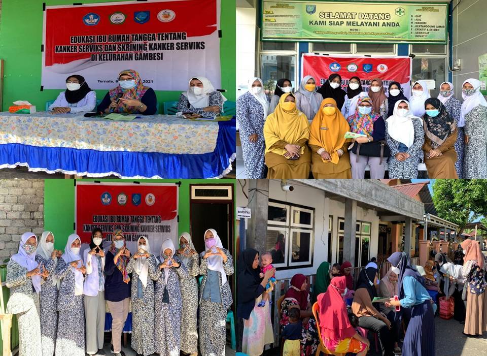 Fakultas Kedokteran Gelar Edukasi Tentang Kanker Serviks di Kelurahan Gambesi Kota Ternate