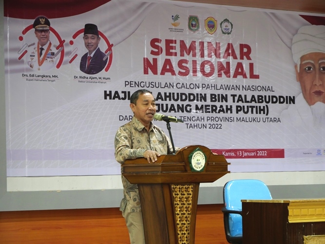 Seminar Nasional Pengusulan CPN Haji Salahuddin Bin Talabuddin