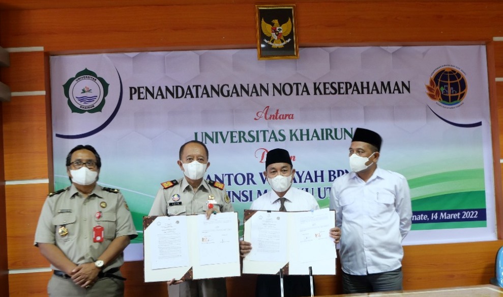 Unkhair dan Kanwil BPN Malut Jalin Kerjasama