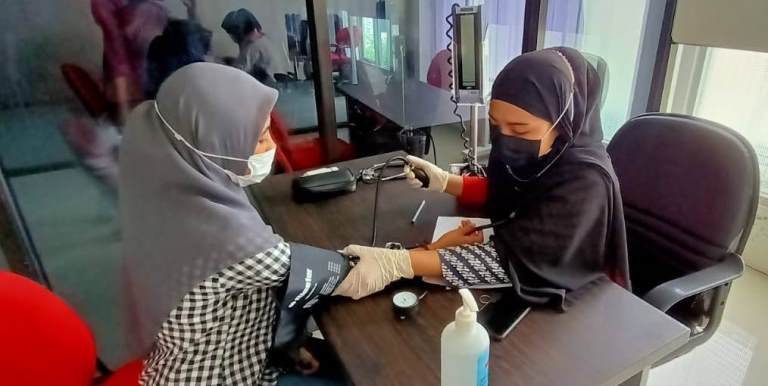 Pemeriksaan Kesehatan Untuk Mahasiswa Baru Jalur SBMPTN dan Jalur Mandiri 2022