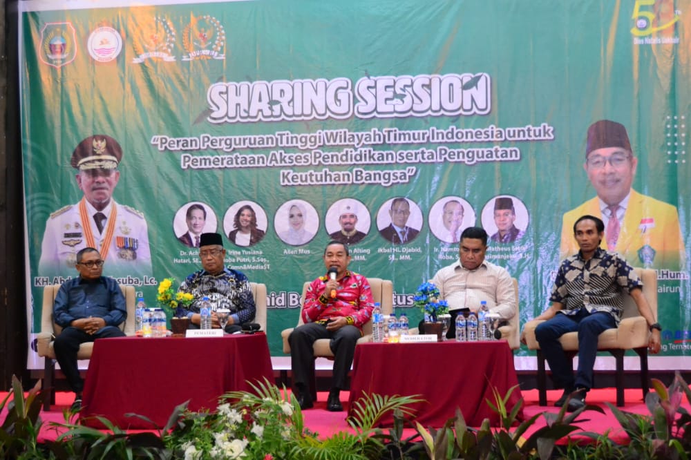 Unkhair Gelar Sharing Session dengan Tema “ Peran Perguruan Tinggi Wilayah Timur Indonesia Untuk Pemerataan Akses Pendidikan  Serta Penguatan Keutuhan Bangsa”