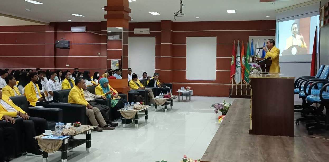 Rektor Unkhair Resmi Buka Kegiatan Pengenalan Kampus Bagi Mahasiswa Baru