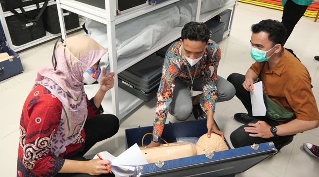 Fakultas Kedokteran Unkhair di Visitasi Oleh Panitia Ujian Kompetensi Dokter