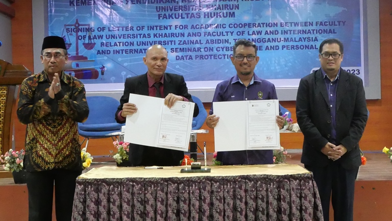 Fakultas Hukum Unkhair Jalin Kerjasama dengan FUHA UniSZA Malaysia