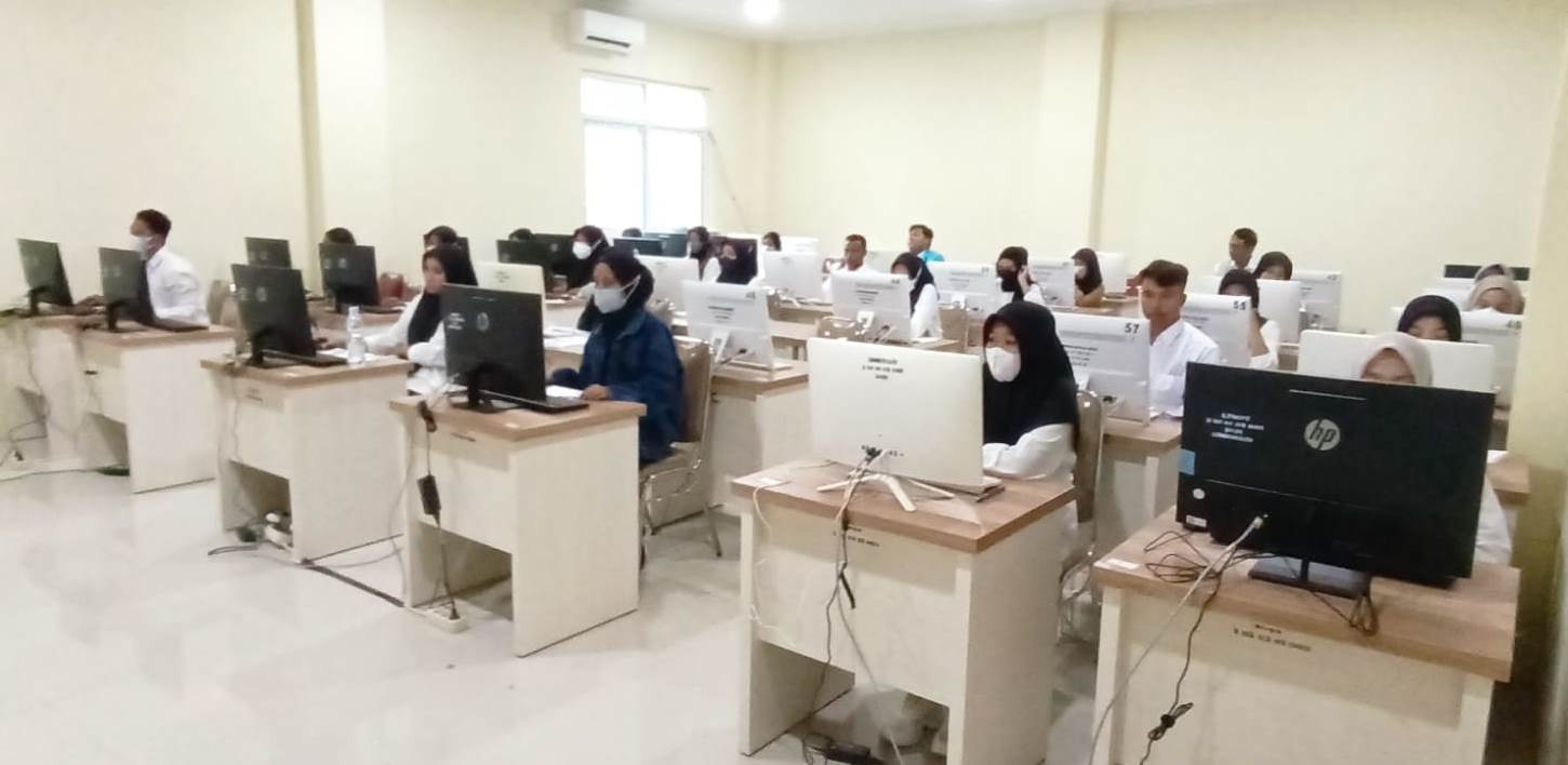 1.708 Peserta Ikut Ujian Tulis Berbasis Komputer di Unkhair