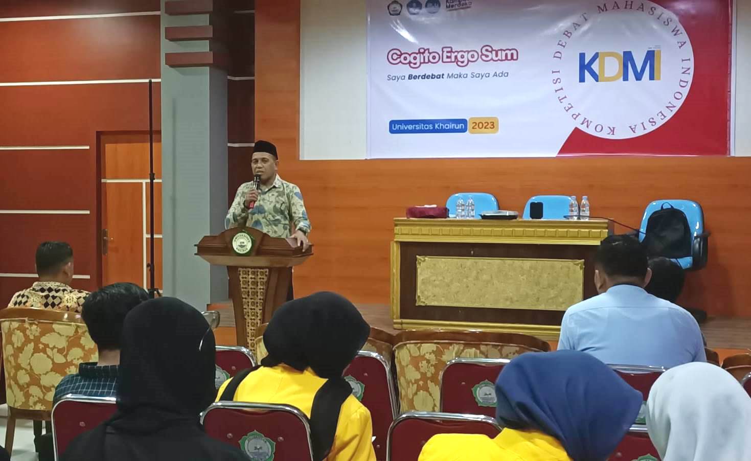 Unkhair Gelar Kompetisi Debat Mahasiswa Indonesia