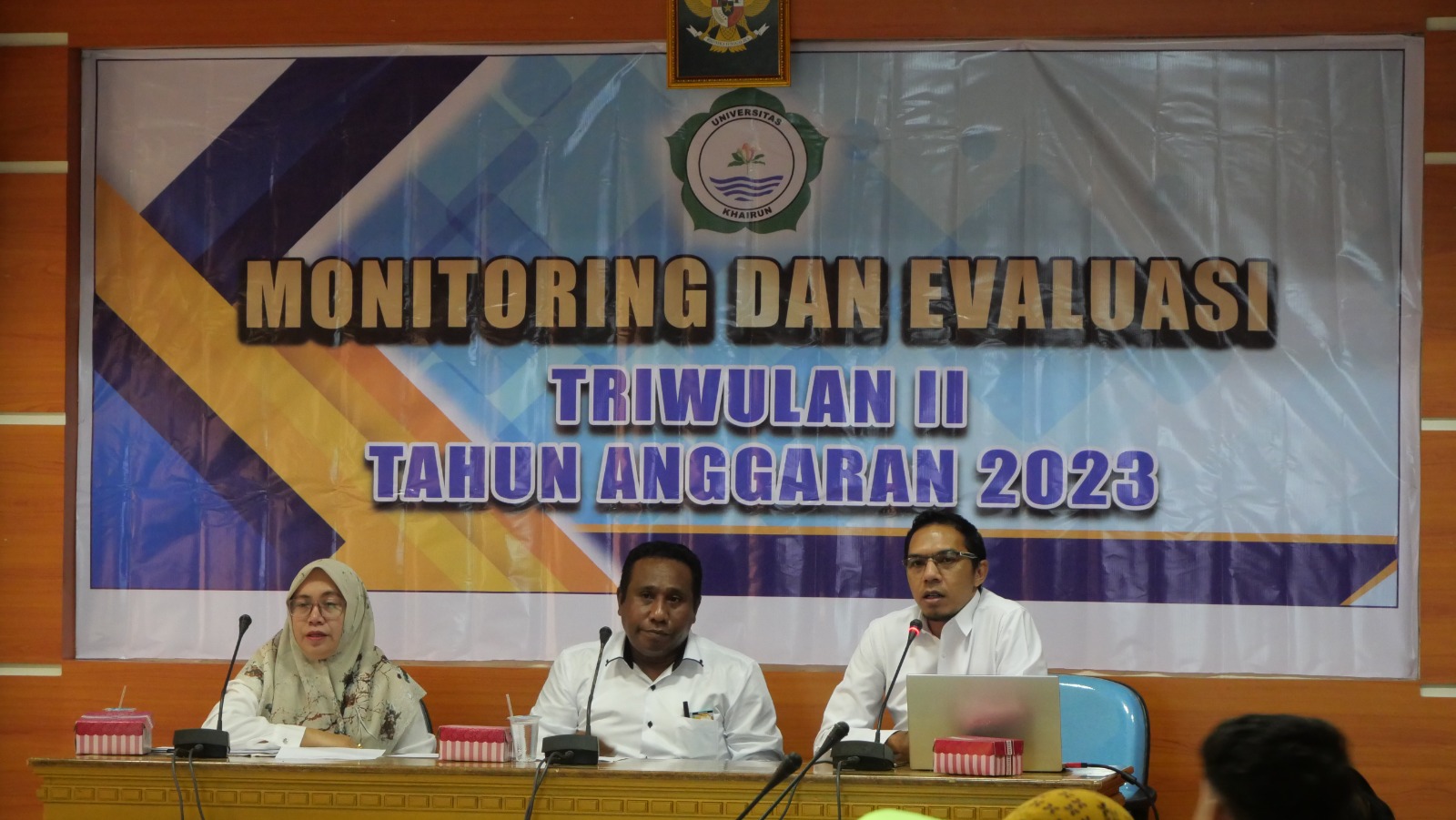 Genjot Capaian Kinerja Anggaran, Unkhair Gelar Monev Triwulan II