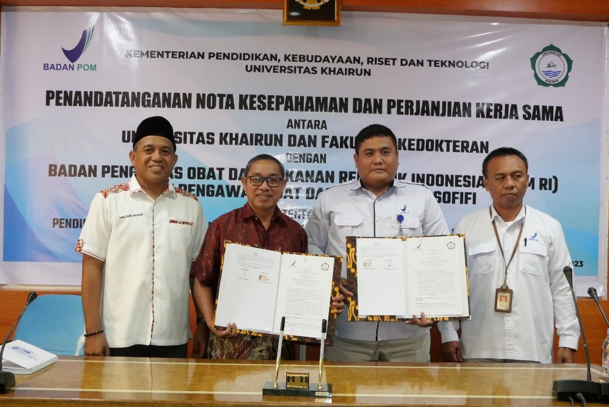 Unkhair Peroleh Ijin Pengelolaan Air Minum Dalam Kemasan