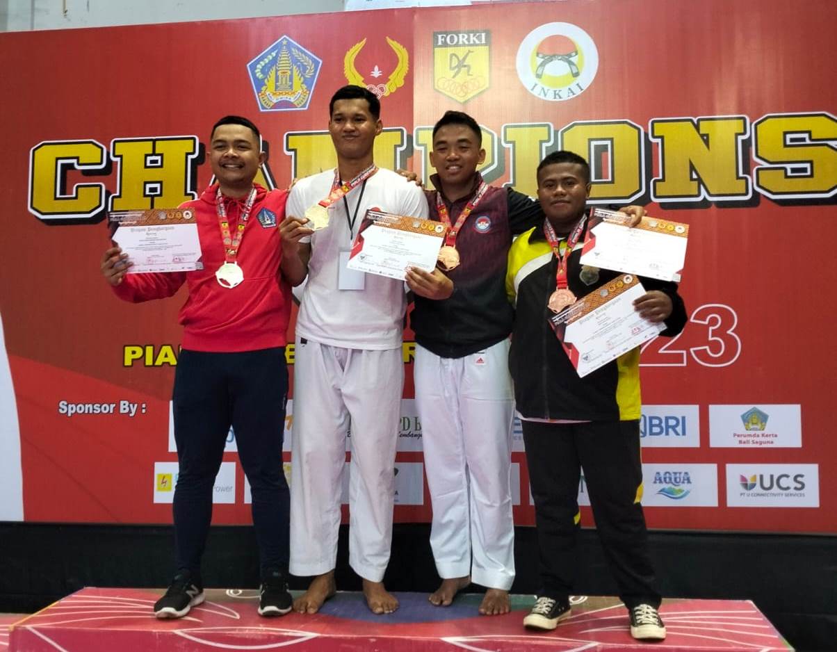 Mahasiswa Unkhair Raih Medali Emas Pada Kejuaraan Karate Tingkat Nasional 2023