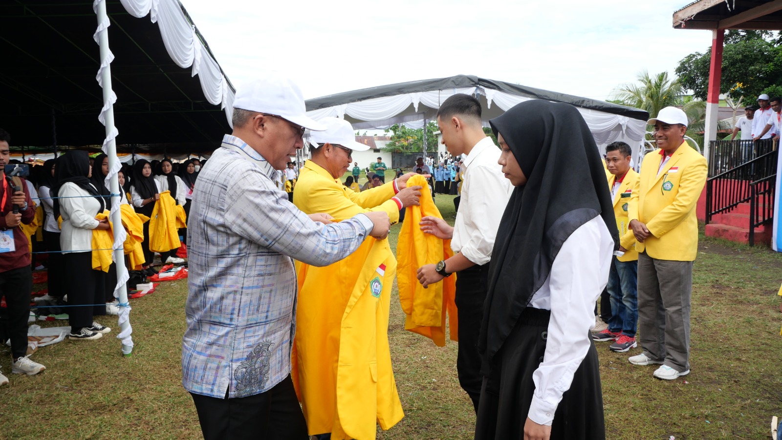 Rektor Unkhair Resmi Buka Kegiatan Pengenalan Kampus Tahun 2023