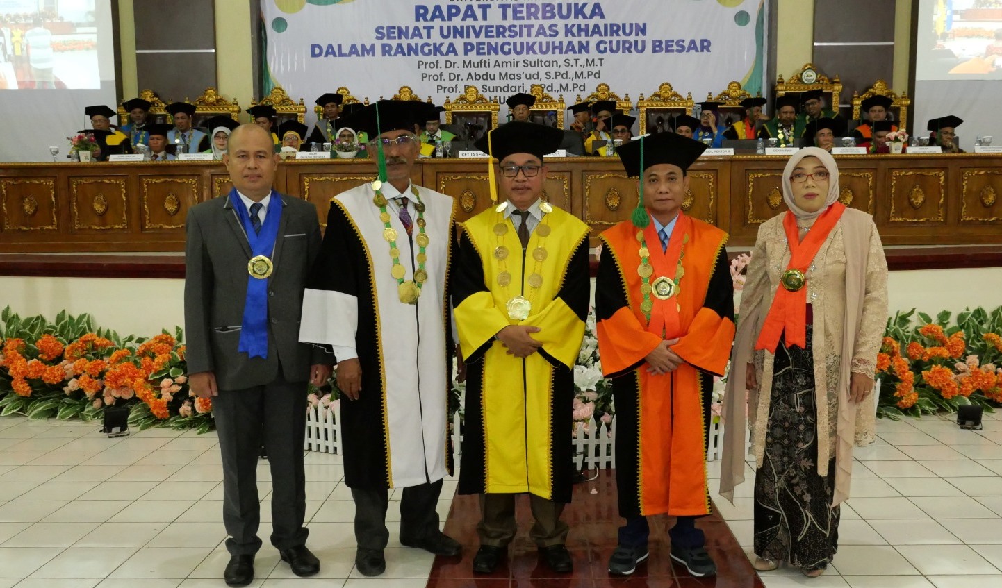 Tambah Guru Besar, Unkhair Miliki 11 Profesor