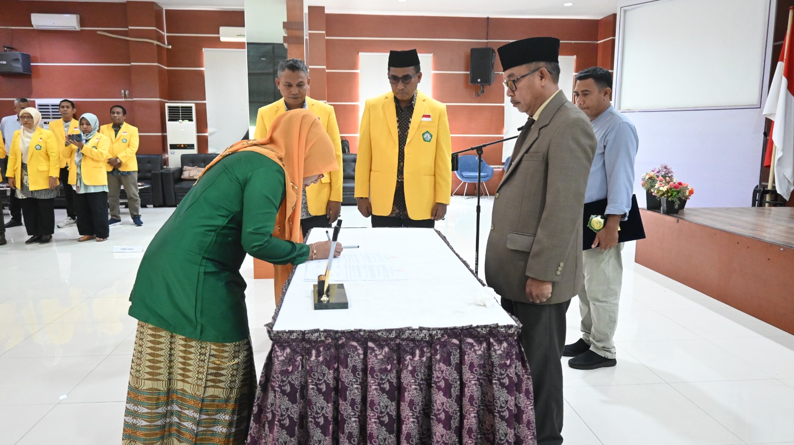 Ketua LPPM Unkhair Resmi Berganti