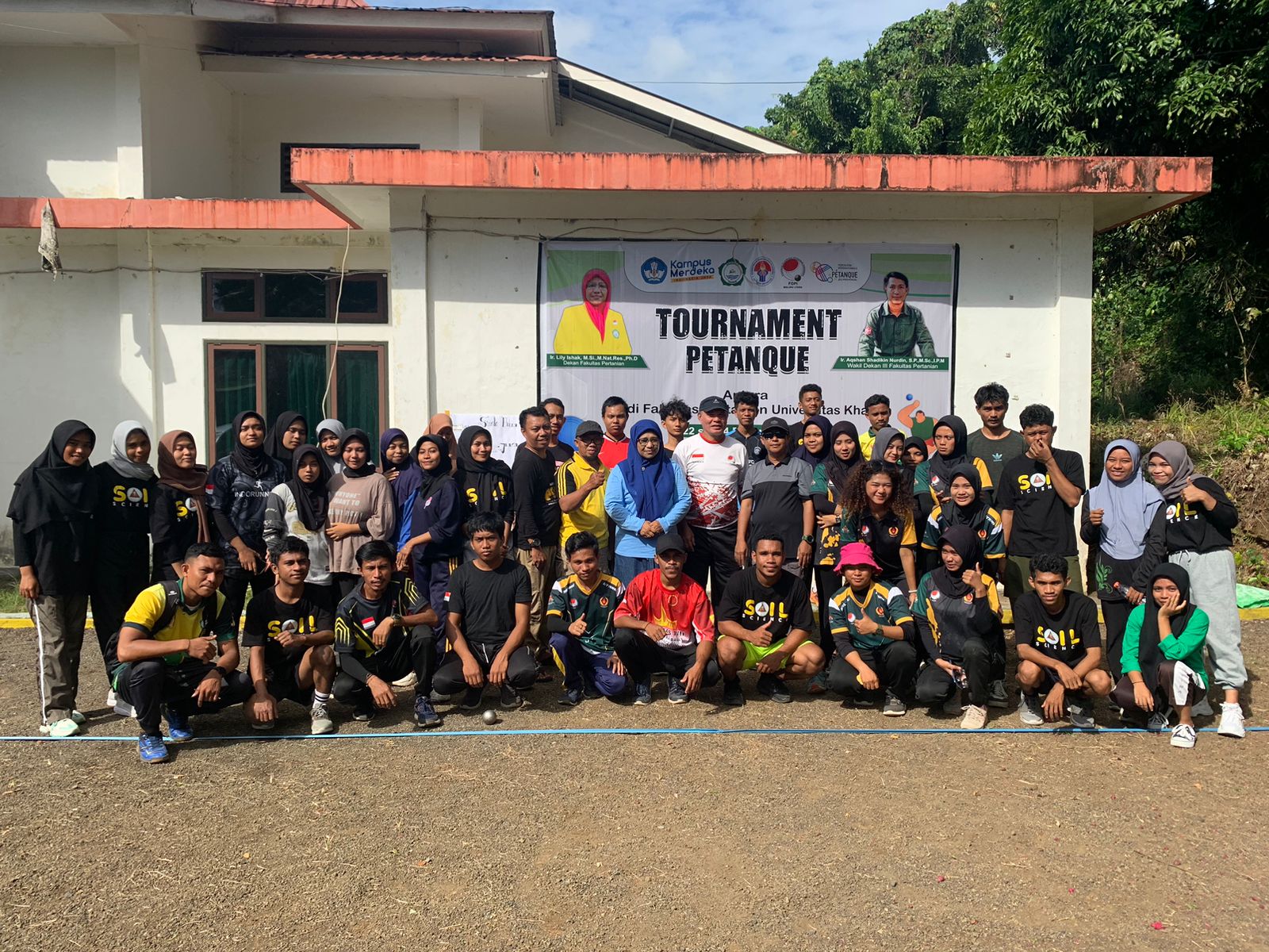 Faperta Unkhair Menggelar Tournament Petanque