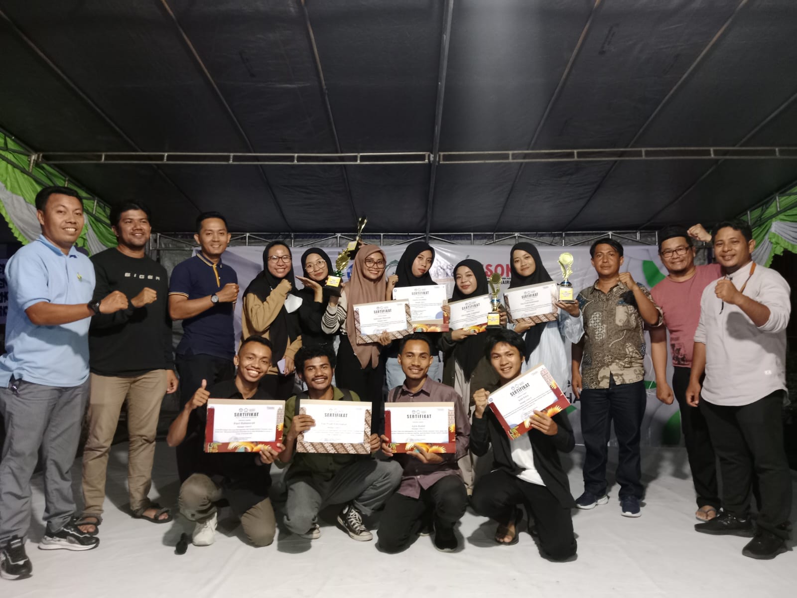 Lomba Karya Tulis Ilmiah PESONA, Faperta Unkhair Juara 3
