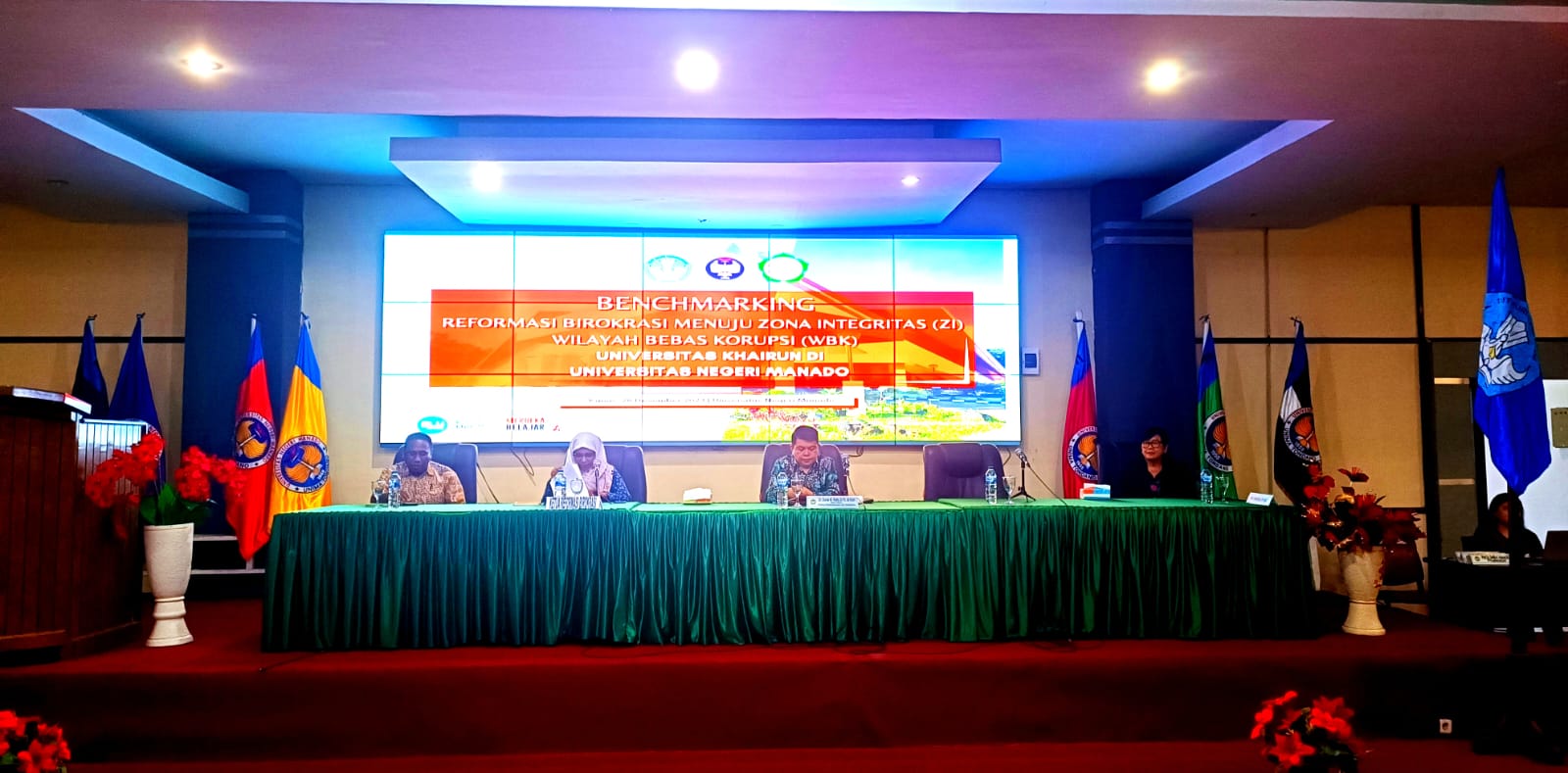 Unkhair Benchmarking ZI-WBK di Universitas Negeri Manado