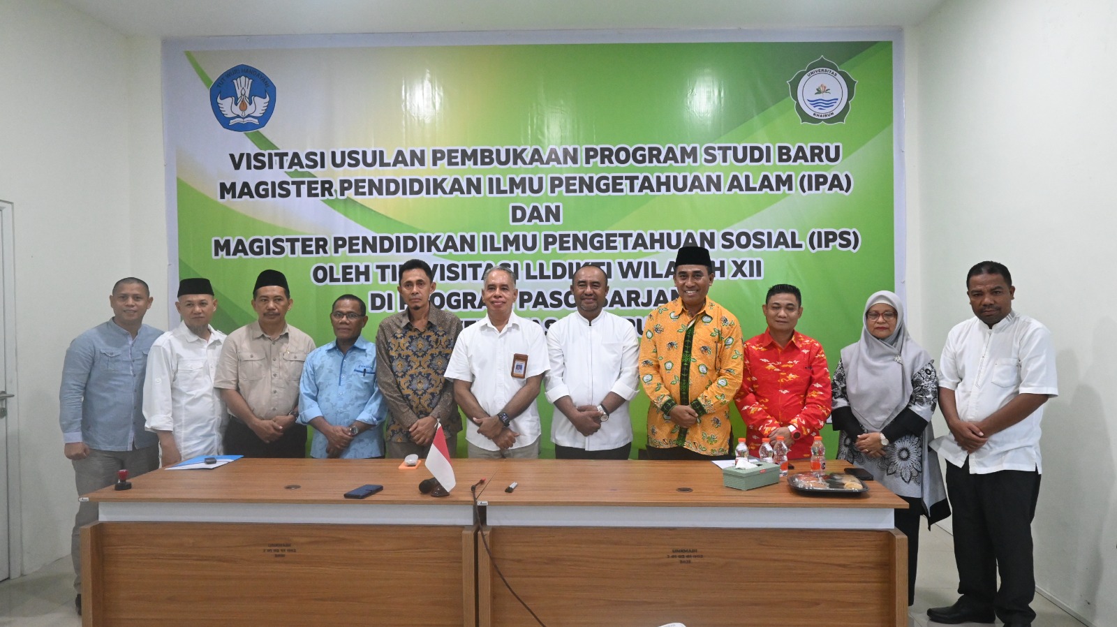 Buka Prodi Baru, LLDIKTI Wilayah XII Visitasi ke Unkhair
