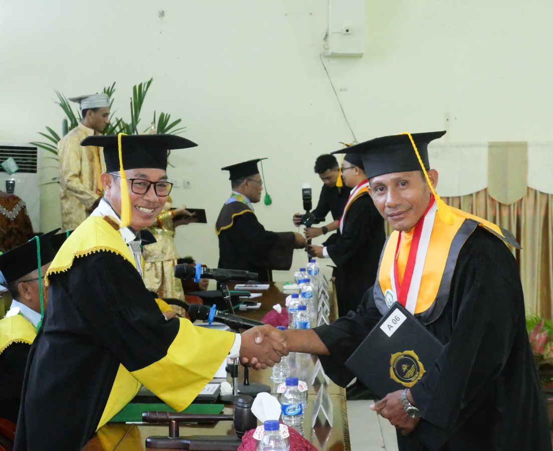 Unkhair Wisuda 856 Lulusan, Pesan Rektor Jadilah Sarjana Rendah Hati