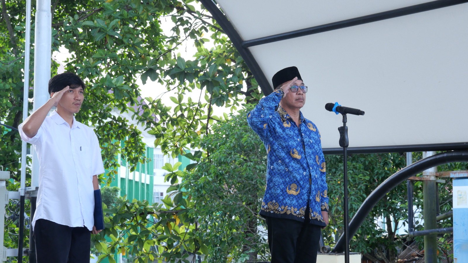 Pimpin Apel Gabungan, Rektor Ajak Jaga Kerjasama