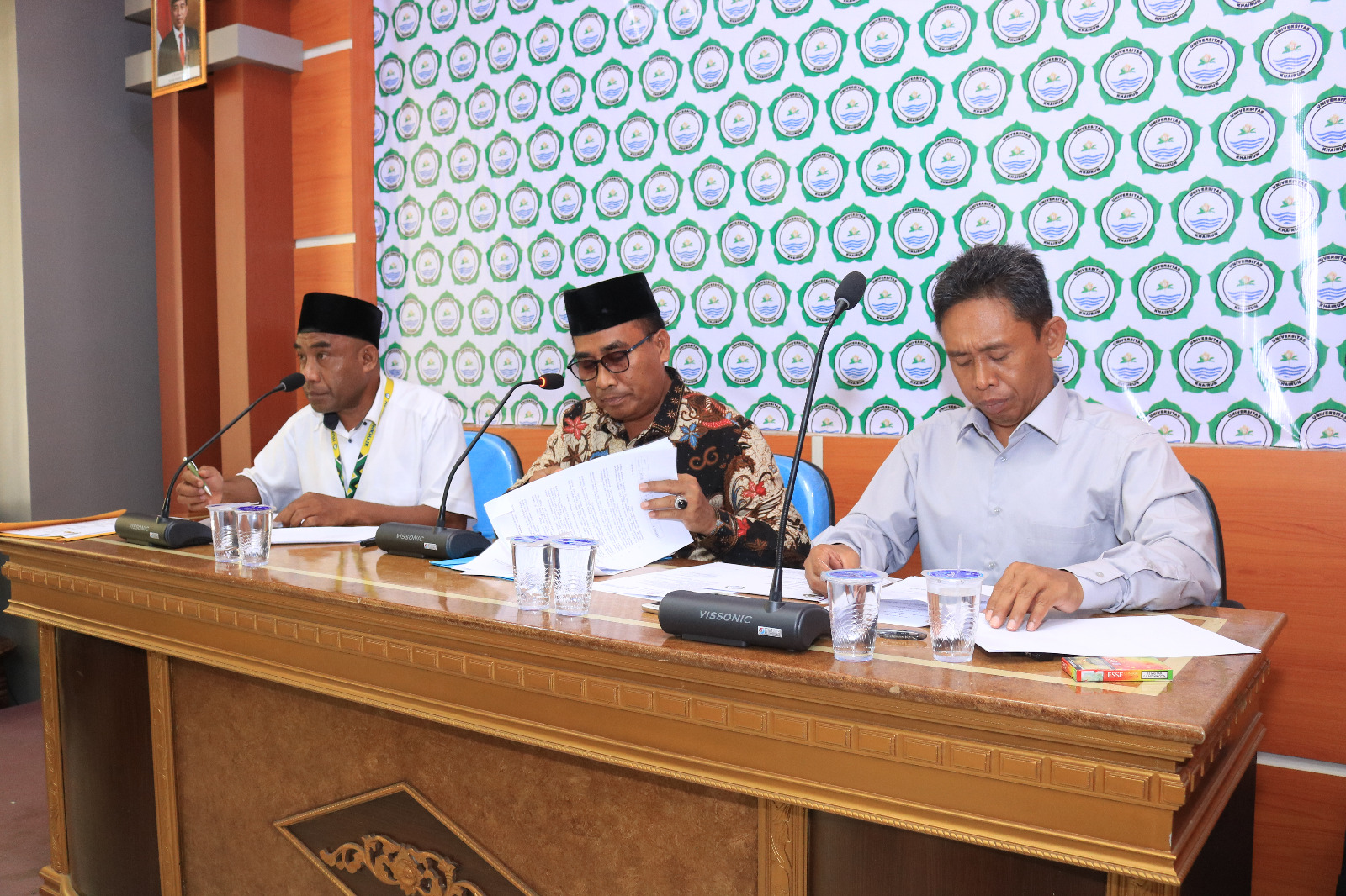 Unkhair dan Polri Harmonisasi Rencana Nota Kesepahaman MoU