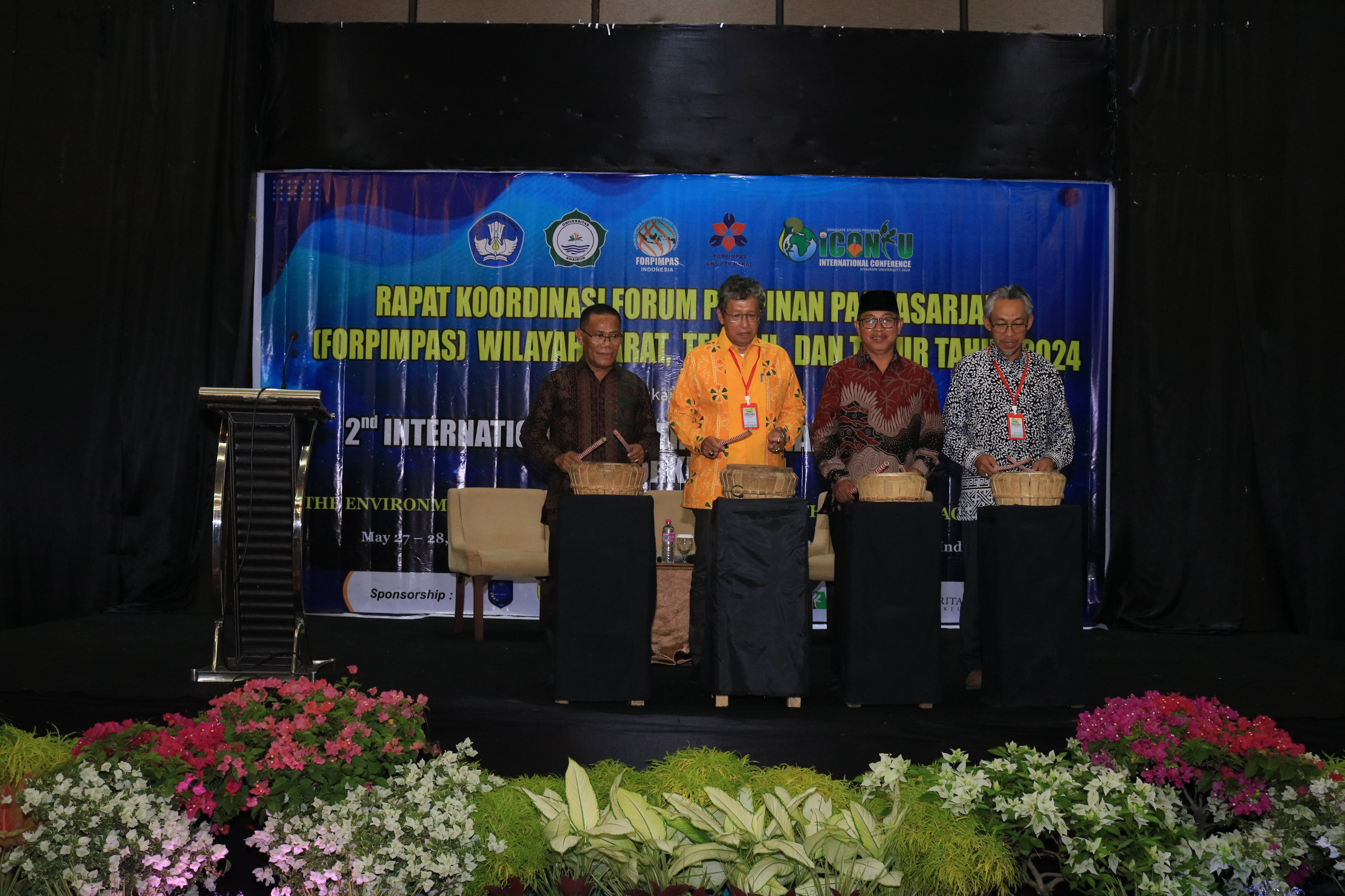 Rektor Unkhair Resmi Buka FORPIMPAS 2024