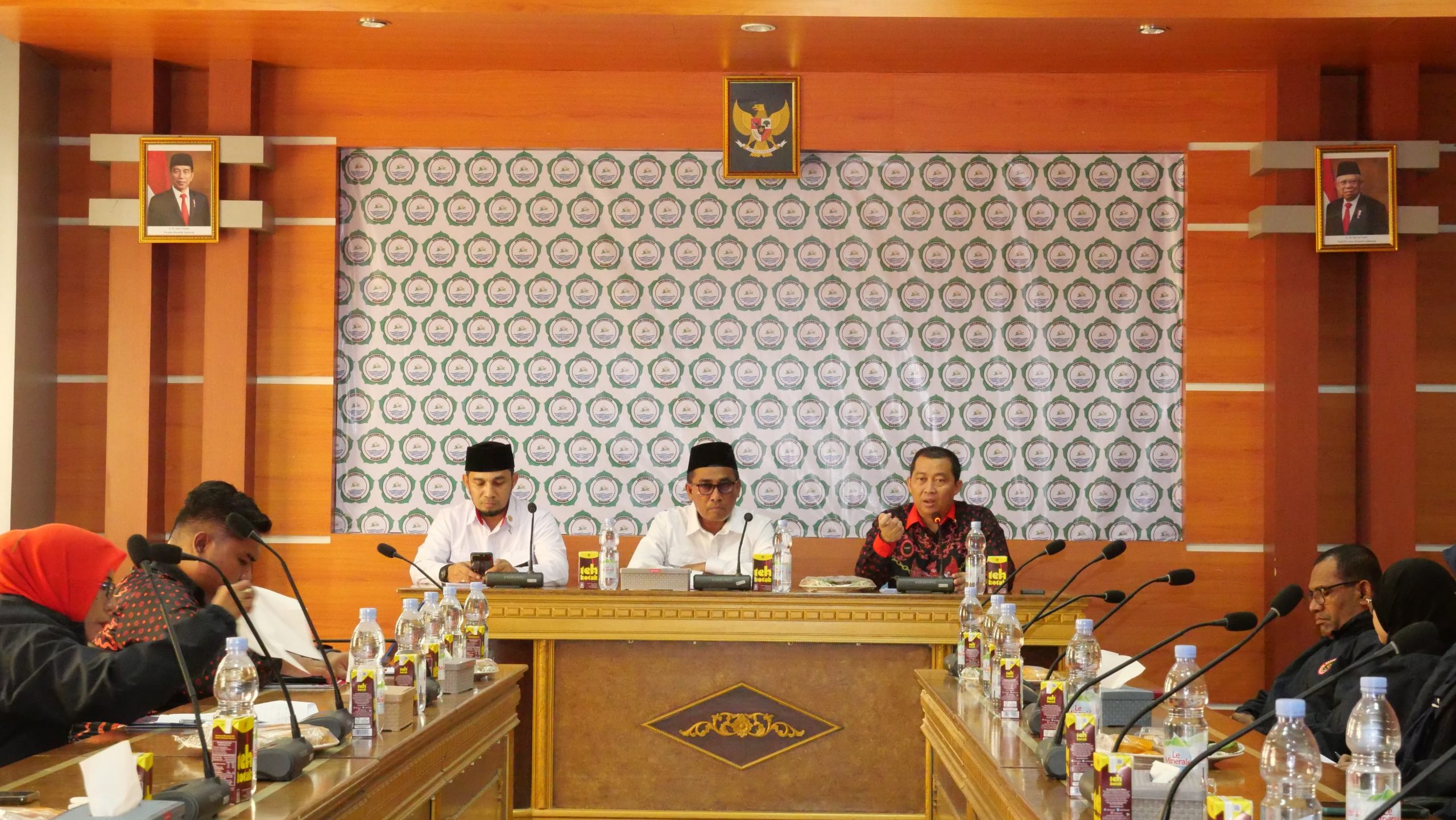 BNPT RI dan FKPT Malut Audiensi di Unkhair, Bahas Pembentukan Kampus Kebangsaan