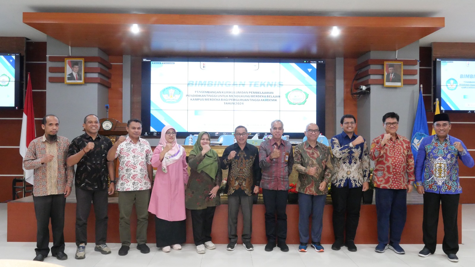 Belmawa Gelar BIMTEK Pengembangan Kurikulum Pendukung MBKM di Unkhair