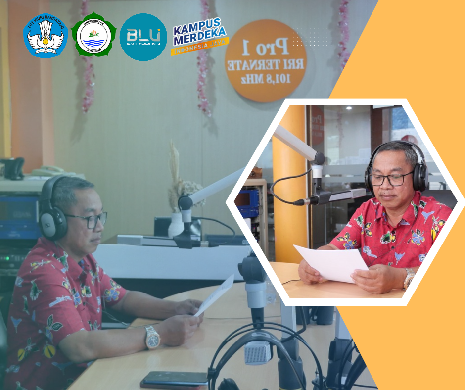 HUT Ke-79, Rektor Unkhair Minta RRI Jadi Sumber Informasi Terpercaya