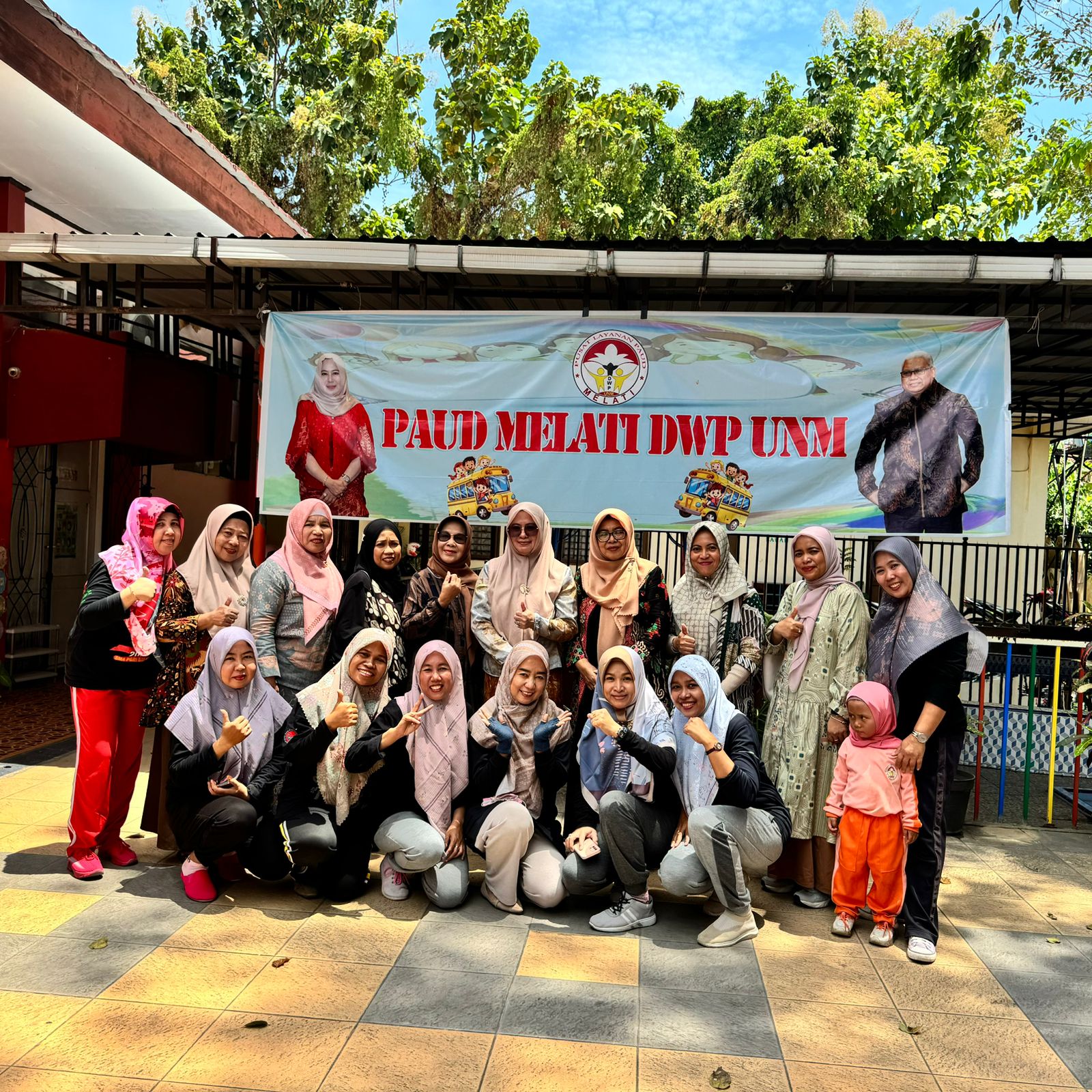 Bahas Program Kerja, Dharma Wanita Persatuan Unkhair Sambangi DWP Universitas Negeri Makassar