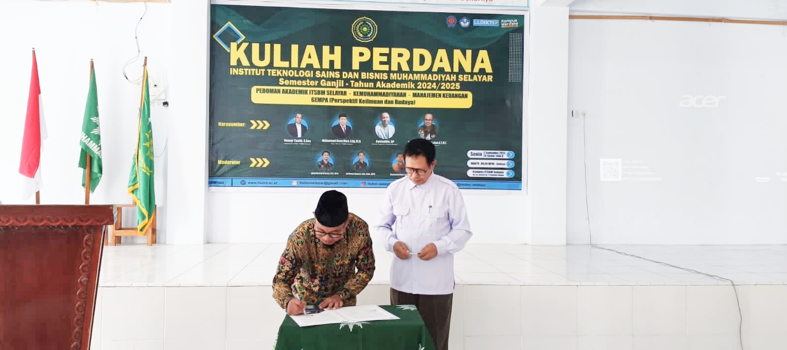 Perkuat Kolaborasi, Unkhair Jalin kerja sama dengan Institut Teknologi Sains dan Bisnis Muhammadiyah, Selayar Sulsel