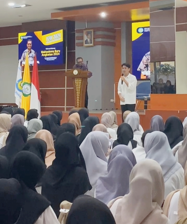 Ketua Umum Himapro; Pengenalan Program Studi untuk Membantu Mahasiswa Baru Mendapatkan Beasiswa
