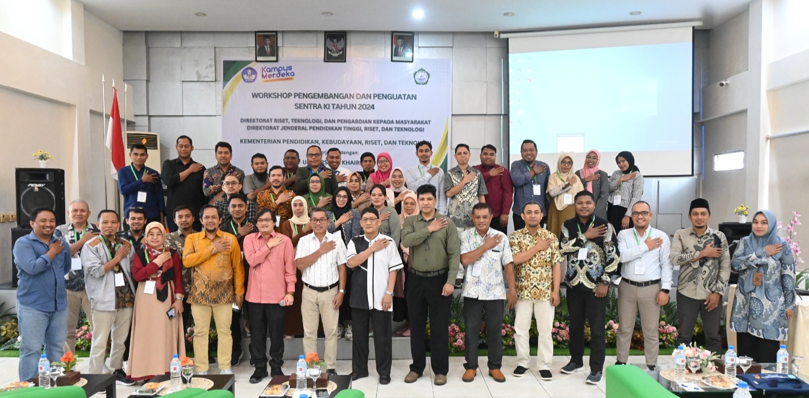Unkhair dan DRTPM Gelar Workshop Pengembangan dan Penguatan Sentra KI 2024