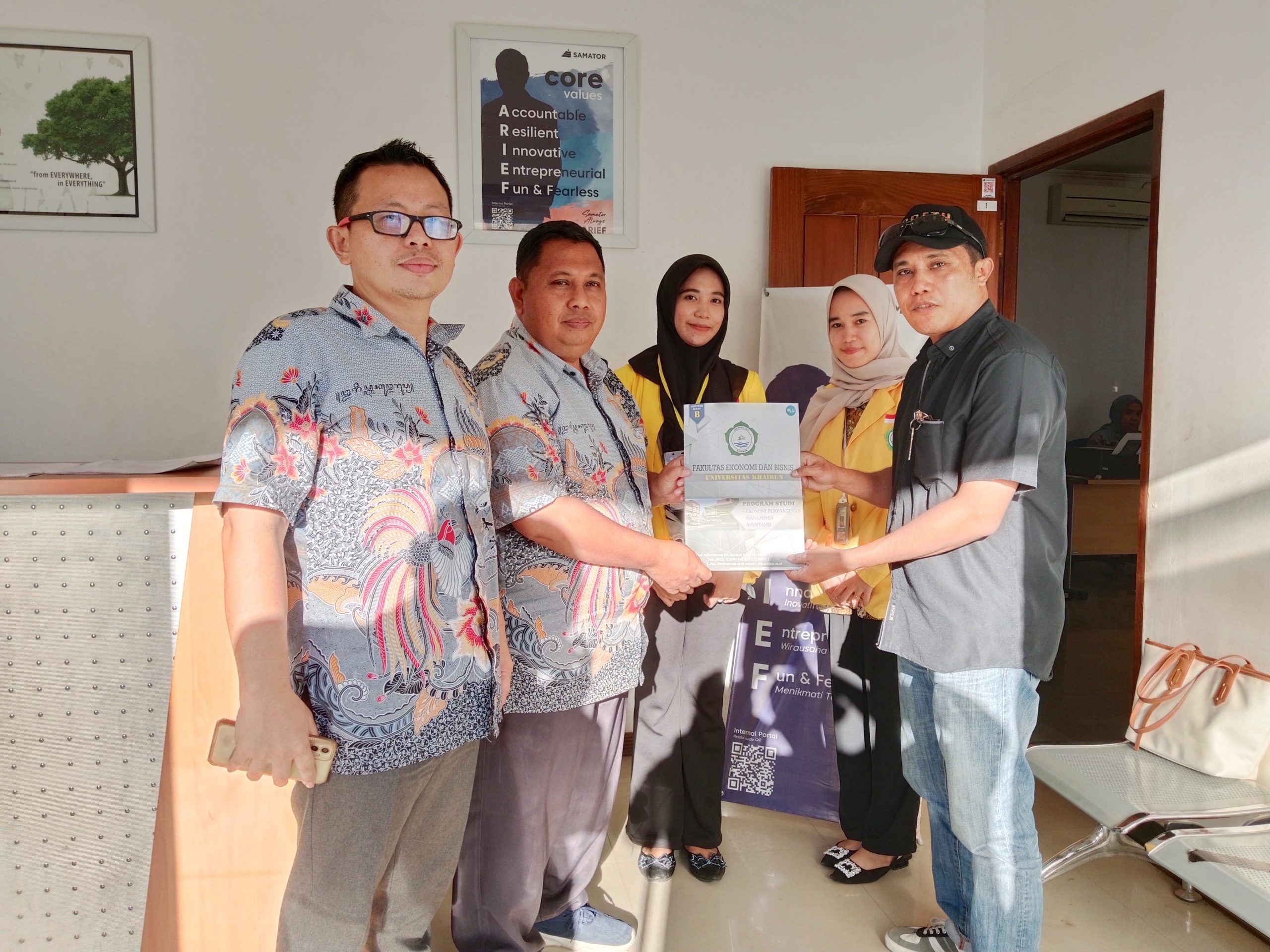 Siapkan Lulusan Unggul, Unkhair Gandeng PT. Samator Indo Gas Tbk dalam Program MBKM